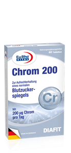 کروم 200 یورو ویتال 60 عددی Eurho Vital Chrom Tablets 