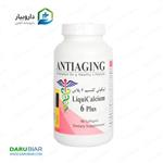 لیکوئی کلسیم ۶ پلاس آنتی ای جینگ 60 عددی ANTIAGING LiquiCalcium 6 Plus 60 Softgels