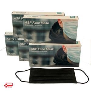 ماسک سه لایه ملت التراسونیک ای اس پی 50 عددی ASP 3-ply High Guality Face Mask 50 Pcs