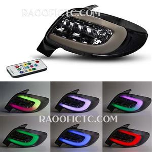 کاسه چراغ عقب اسپرت پژو 207 مدل مولتی کالر ریموتی