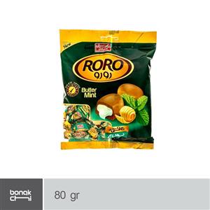 تافی مغزدار کره ای با طعم نعنا رورو شیرین عسل - 80 گرم