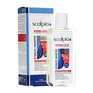 شامپو حاوی 5 درصد اوره اسکالپیا 200 میل Scalpia Urea 5% Shampoo 