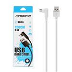 کابل تبدیل USB به microUSB کینگ استار مدل K80A طول 1.2 متر