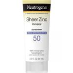 Neutrogena ضدآفتاب شیر زینک مینرال نوتروژینا SPF50 حجم ۸۸ میلی لیتر