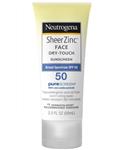 ضدآفتاب شیر زینک نوتروژیناNeutrogena  مدل dry-touch با SPF 50 حجم 59 میلی لیتر