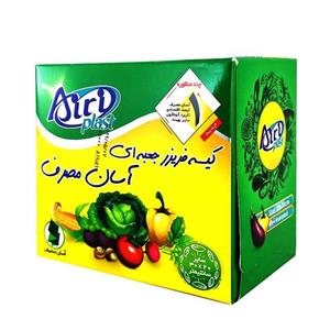 کیسه فریزر آسان مصرف جعبه ای آیری پلاست 100 عددی