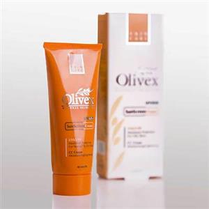 کرم ضد آفتاب الیوکس پوستهای چرب رنگی(بژمتوسط) Sun Screen Cream (for oily skin)cc cream 103