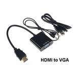 کابل تبدیل HDMI به VGA به صدا دار و پاور دار دی نت