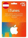 گیفت کارت اپل آیتونز 25 یورو اتریش (AT)