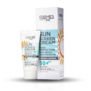 کرم ضد آفتاب معمولی با محافظت بالا فورمس حجم 50 میلی لیتر Formes High protection Normal Sunscreen