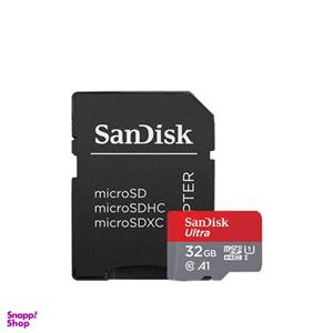 کارت حافظه‌ microSDHC سن دیسک مدل A1 کلاس 10 استاندارد UHS-I سرعت 98MBps ظرفیت 32 گیگابایت