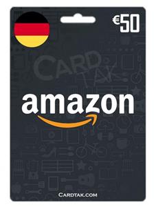 گیفت کارت آمازون 50 یورو آلمان (DE)