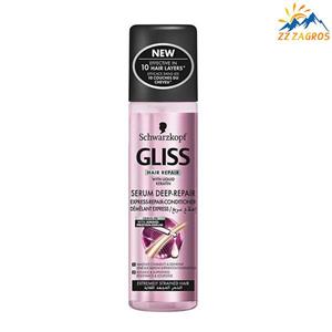 اسپری دو فاز گلیس مدل دیپ ریپیر Deep Repair حجم 200 میلی لیتر Gliss Two-Phase Deep Repair Hair Spray 200ml