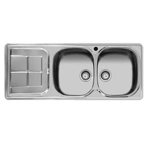 سینک ظرفشویی مدل 145 اخوان توکار  (سایز50*120)