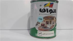 رنگ روغنی 1کیلو الوان مارک سبز آبی کد106