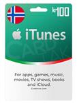 گیفت کارت اپل آیتونز 100 کرون نروژ (NO)