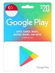 گیفت کارت گوگل پلی 20 دلاری سنگاپور (SG)