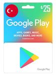 گیفت کارت گوگل پلی 25 لیره ترکیه (TR)