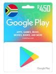 گیفت کارت گوگل پلی 450 راند آفریقای جنوبی (ZA)