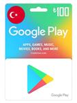 گیفت کارت گوگل پلی 100 لیره ترکیه (TR)