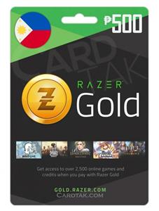 گیفت کارت ریزر گلد 500 پزوی فیلیپین (PH)