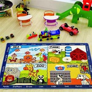 فرش اتاق کودک Confetti طرح دنیای حیوانات کد 3730995 