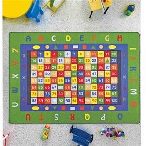 فرش اتاق کودک Confetti طرح ریاضی کد MHL176