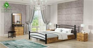 تخت خواب دونفره مدل نیکا
