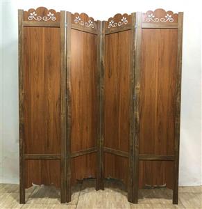 پاراوان ساده عرض ۴۵ آنتیک طلایی