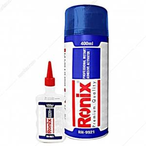 چسب فوری رونیکس مدل RH 9921 حجم 400 میلی‌لیتر Ronix Polyfix Professional Fast Adhesive 