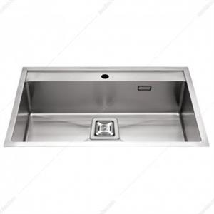 سینک تک لگن رو کار تمام استیل ابعاد L64 x W48 x H20 فانتونی مدل P023 Fantoni P023 Sink