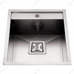 سینک تک لگن رو کار تمام استیل ابعاد L44 x W48 H20 فانتونی مدل P021 Fantoni Sink 