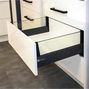 ریل بدنه دار دبل باکس بلند با دیزاین ساید شیشه عمق 30 فانتونی مدل B011