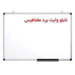 تخته وایت برد مغناطیس صدف سایز 80 × 60 سانتی متر