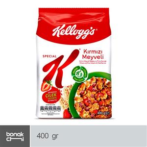 کورن فلکس کیسه ای اسپشال توت فرنگی میوه های قرمز 400 گرم Kellog’s Special Red Berries 