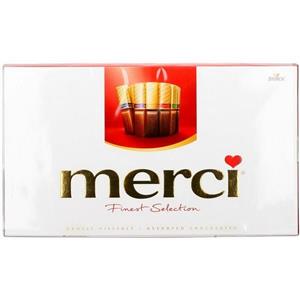 شکلات مرسی ۴۰۰ گرمی ۸ طعم merci 