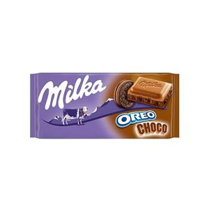 شکلات میلکا اورئو شکلاتی Milka Oreo Choco 100gr 