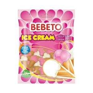 پاستیل ببتو بستنی ۱۵۰ گرم bebeto ice cream 150gr 