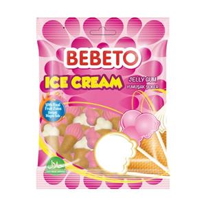 پاستیل ببتو بستنی ۱۵۰ گرم bebeto ice cream 150gr