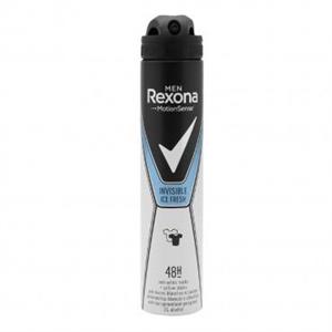 اسپری بدن مردانه مدل Invisible Ice Fresh رکسونا 200 میل Rexona Spray For Men 