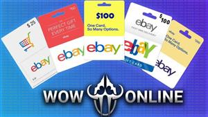 گیفت کارت ای بی 100 دلاری آمریکا (US) eBay Gift Card $100 USD