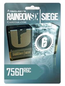 شارژ اکانت رینبو سیکس 7560 کردیت استیم Rainbow Six Siege R6C 