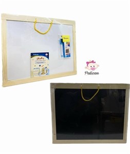 تخته نقاشی دو طرفه چوبی کودک