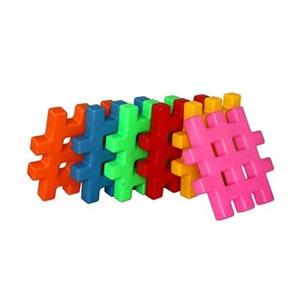 بلوک خانه بازی 12 تکه سایز بزرگ