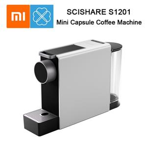 دستگاه قهوه ساز شیائومی SCISHARE S1201 Durable Capsule Coffee Machine قهوه‌ساز‌  SCISHARE Mini شیائومی