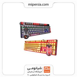 ست موس و کیبورد Ningmei شیائومی Xiaomi mechanical keyboard and mouse set 