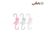 آویز مرسه طرح s میمون کد 700-44 تعداد 5 عددی