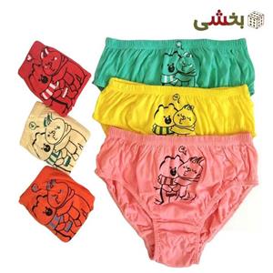 شورت نخی کش لیفه ای طرح عروسکی  XXL
