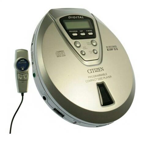 Citizen PCD-2060EE Portable CD Player