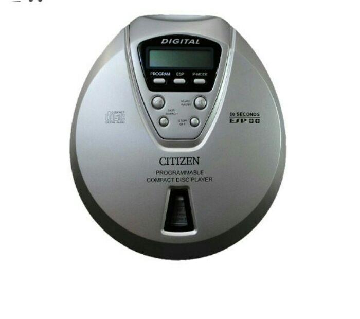 Citizen PCD-2060EE Portable CD Player